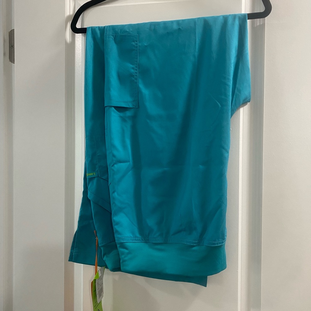 Landau Turquoise Scrub Pants